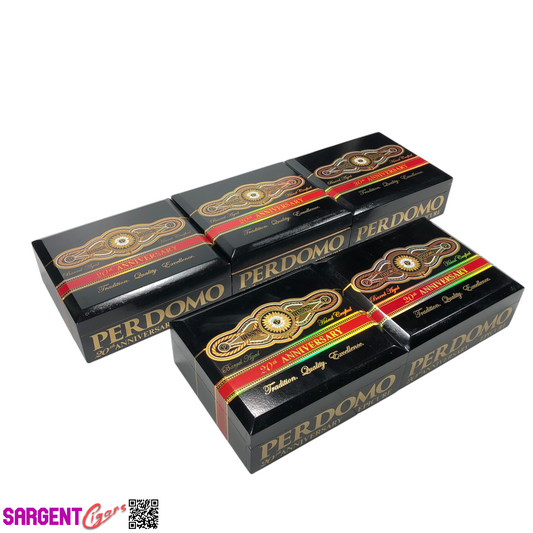 Lot of 5 Perdomo 20th Anniversary Epicure Empty Wooden Cigar Boxes 8x7x3 #95