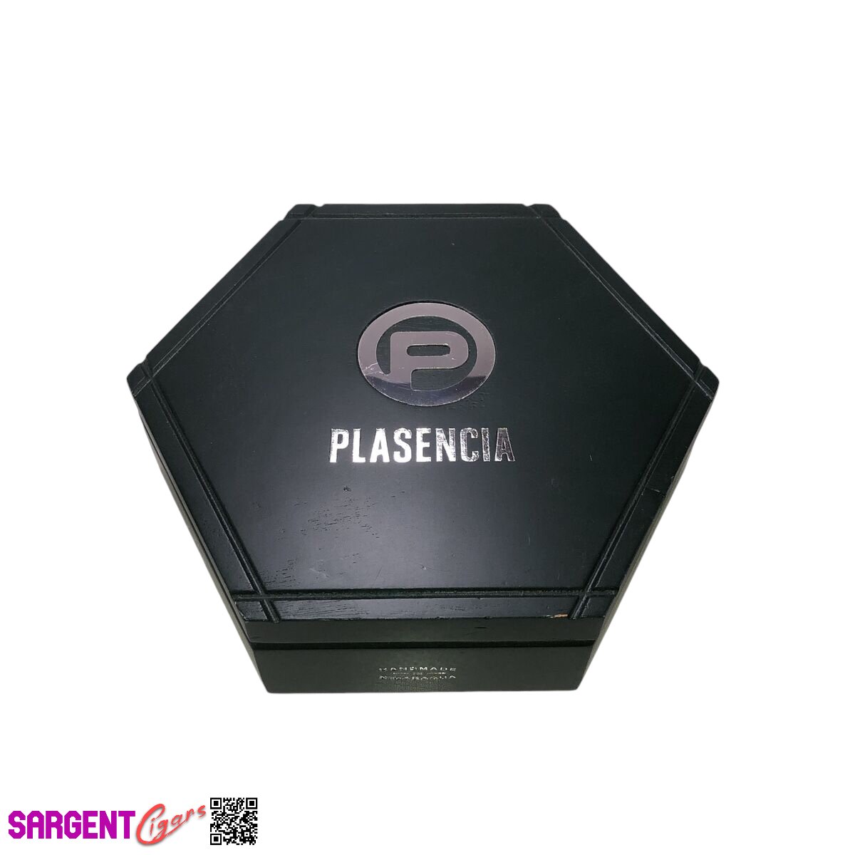 Plasencia Hexagon Empty Wooden Cigar Box 10x8.5x2.5 (1)