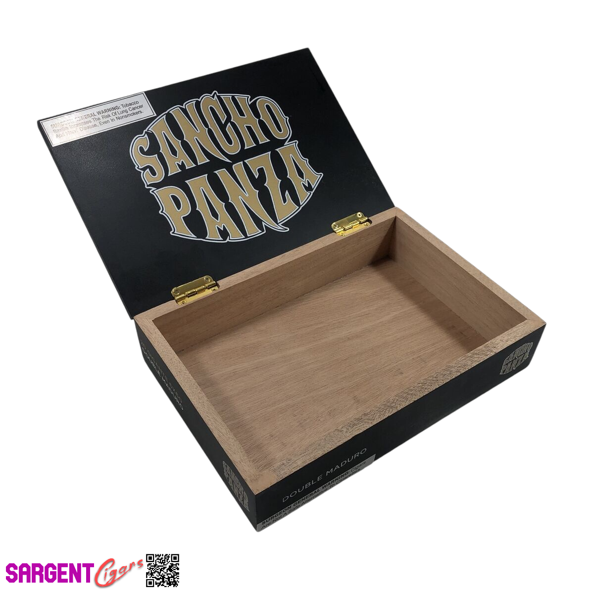 Sancho Panza Maduro Gigante Empty Wooden Cigar Box 10.5x7x2.5