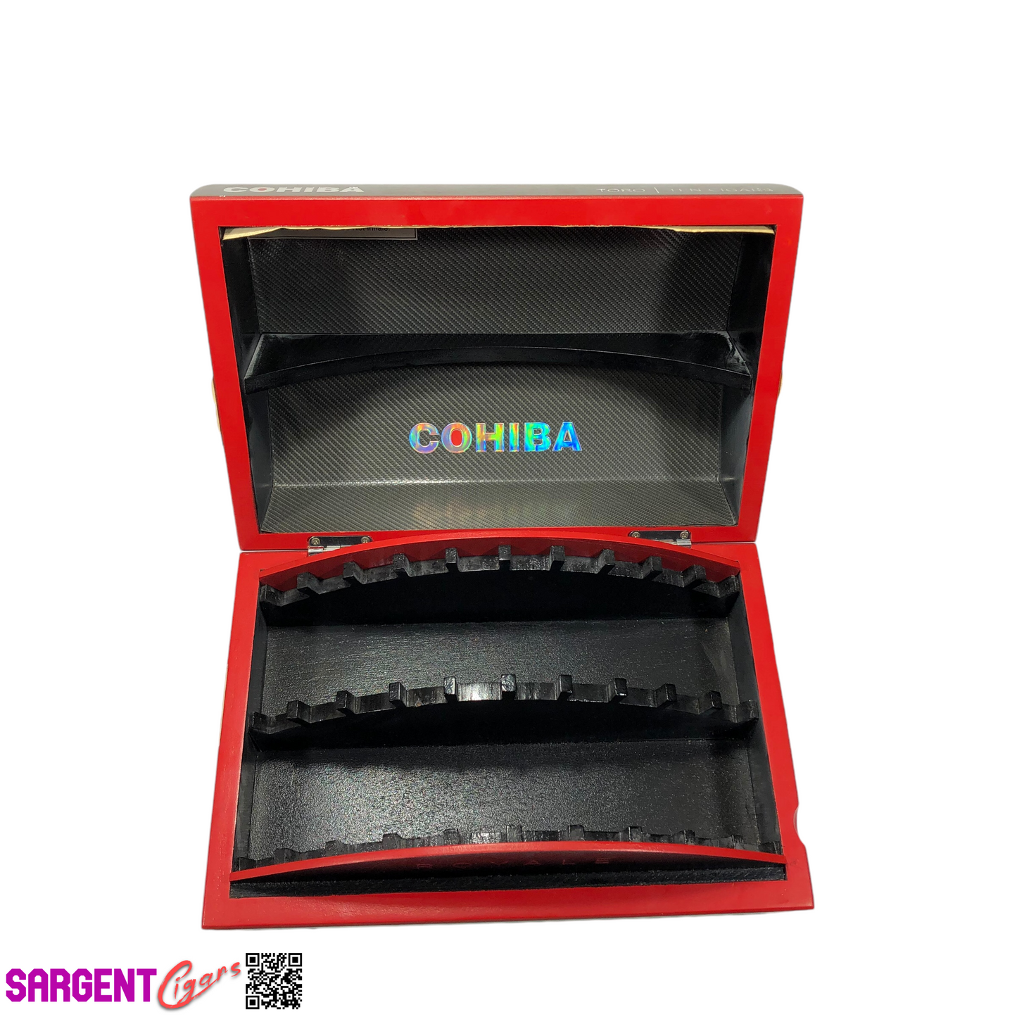 Cohiba Royale Toro Empty Wooden Cigar Box 11.5x8x5 (2)