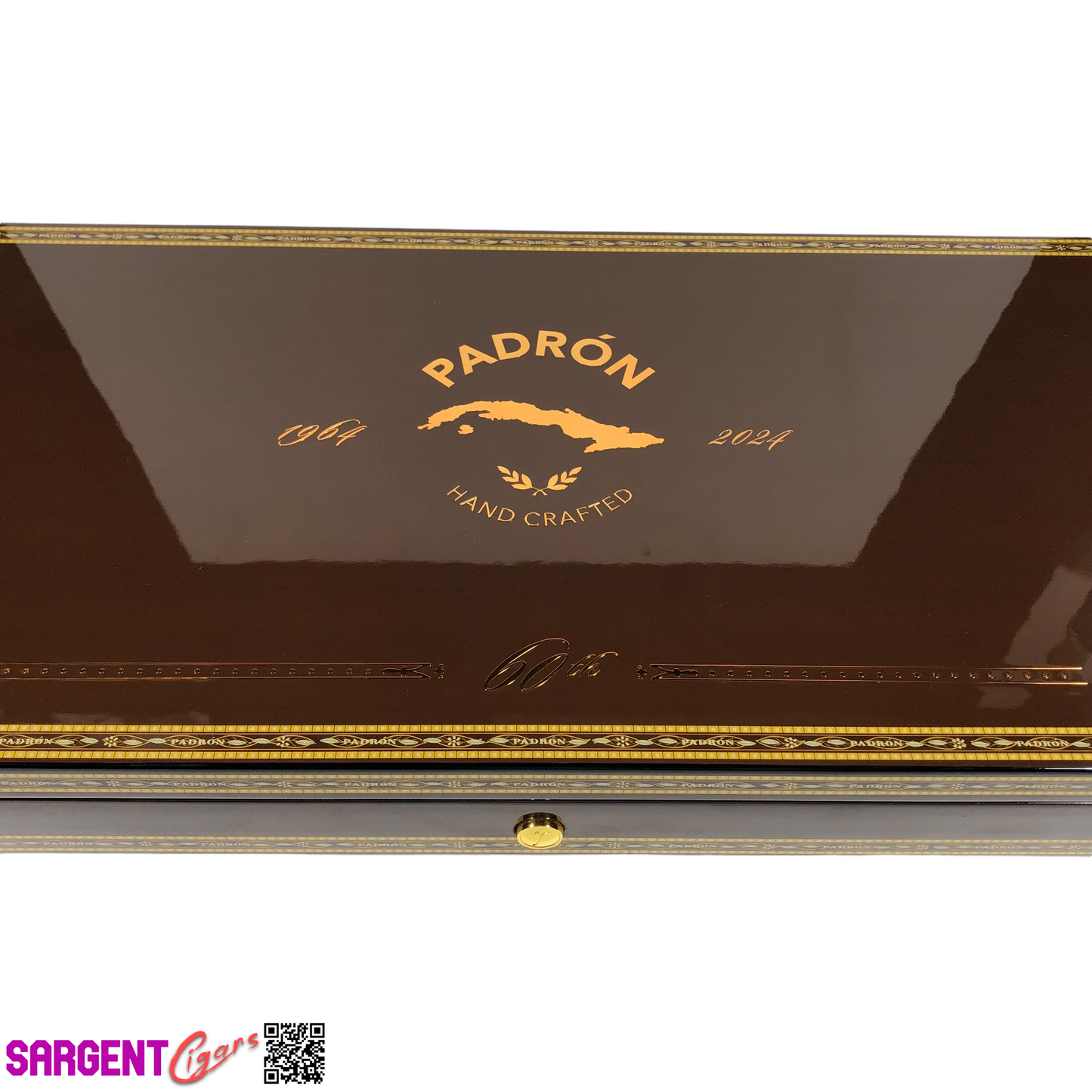 Padron 60th Anniversary Empty Wooden Cigar Box 19.5x9x2