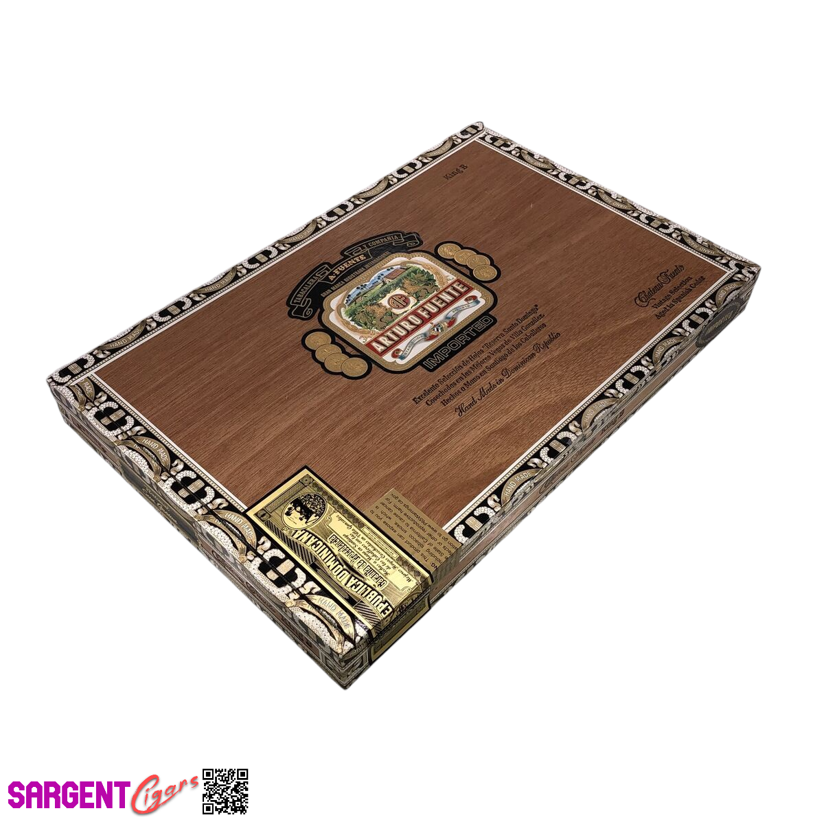 Arturo Fuente King B Empty Cigar Box 13x8.5x1.25