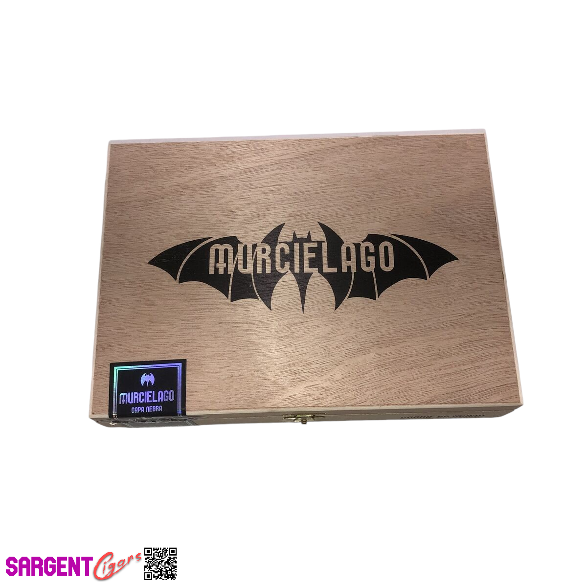 Espinosa Murcielago Gordo Empty Wooden Cigar Box 10x7.25x2