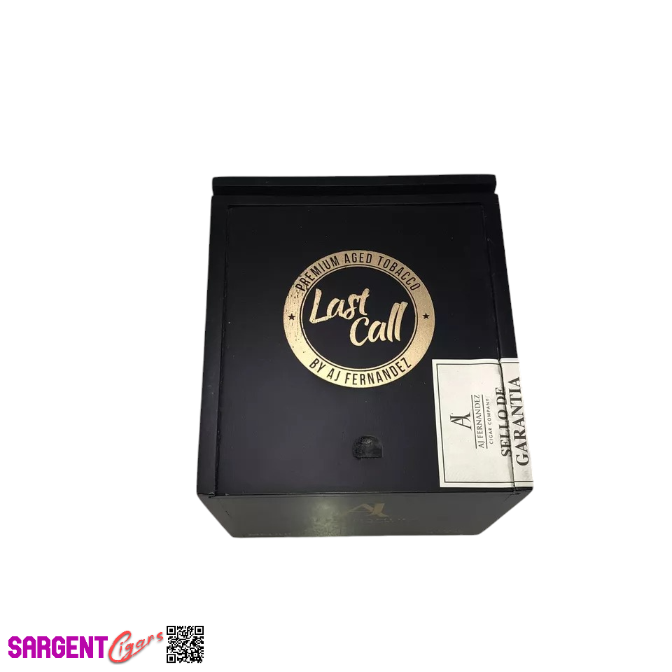 Aj Fernandez Geniales Empty Wooden Cigar Box 5x5.75x4.5