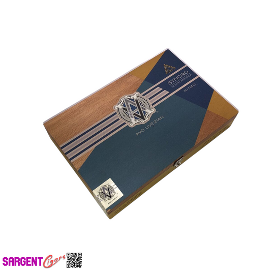 Avo Syncro Robusto Empty Wooden Cigar Box 8.5x5.75x1.5