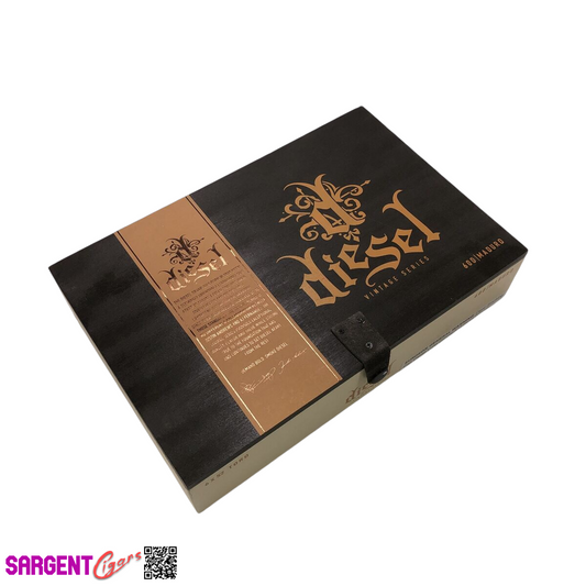 Diesel Vintage Series Toro Empty Wooden Cigar Box 11.25x7.5x2.5 (1)