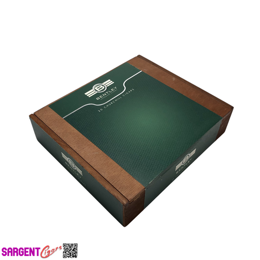 Bentley Churchill Empty Wooden Cigar Box 9x7.75x2