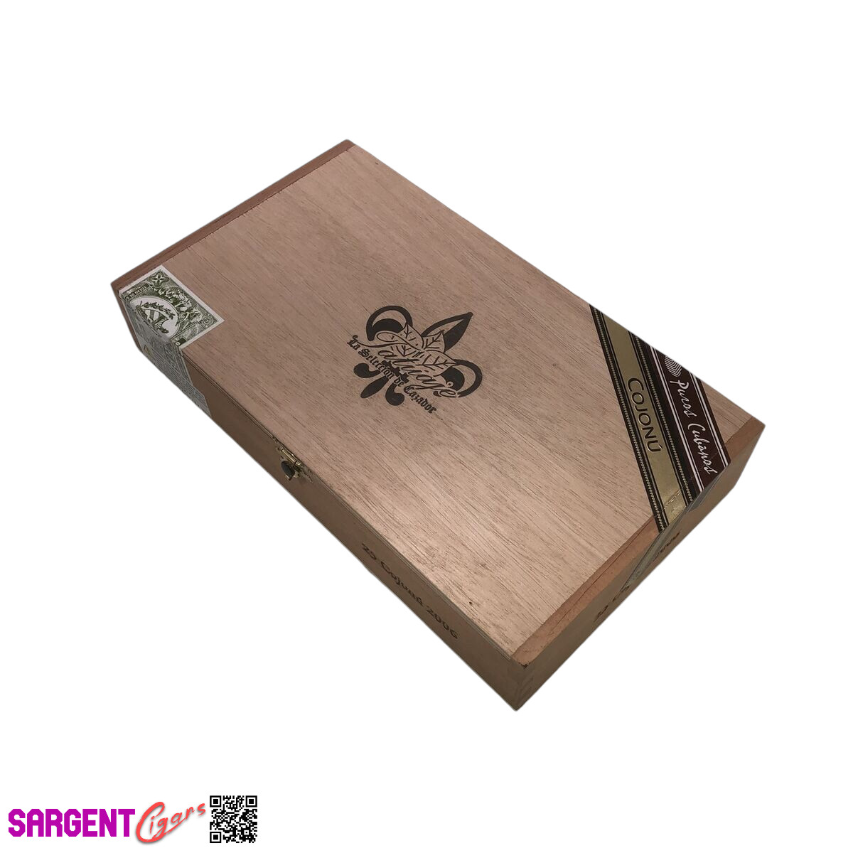 Tatuaje Cojonu 2006 Empty Wooden Cigar Box 10.75x6.25x2