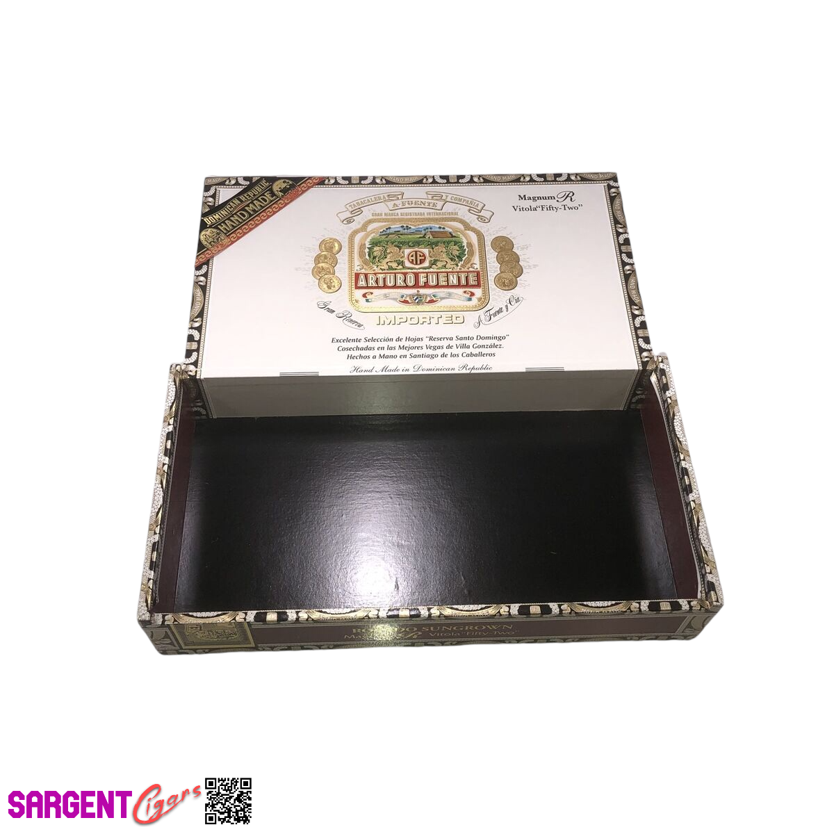 Arturo Fuente Rosado 52 Reserve Empty Cigar Box 11x5.5x2