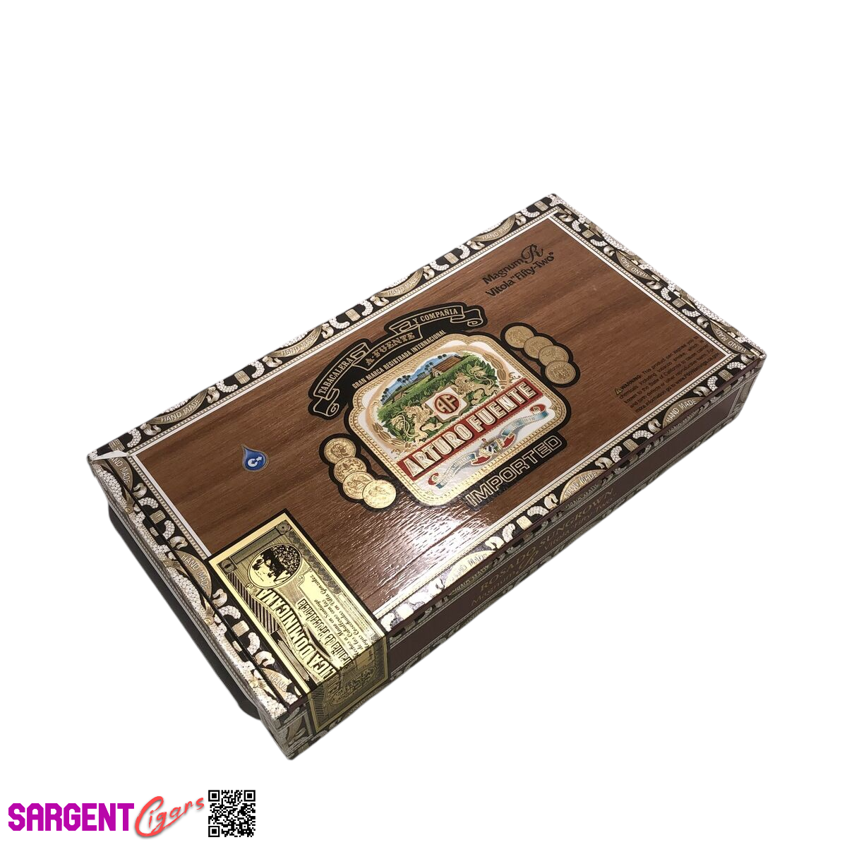 Arturo Fuente Rosado 52 Reserve Empty Cigar Box 11x5.5x2