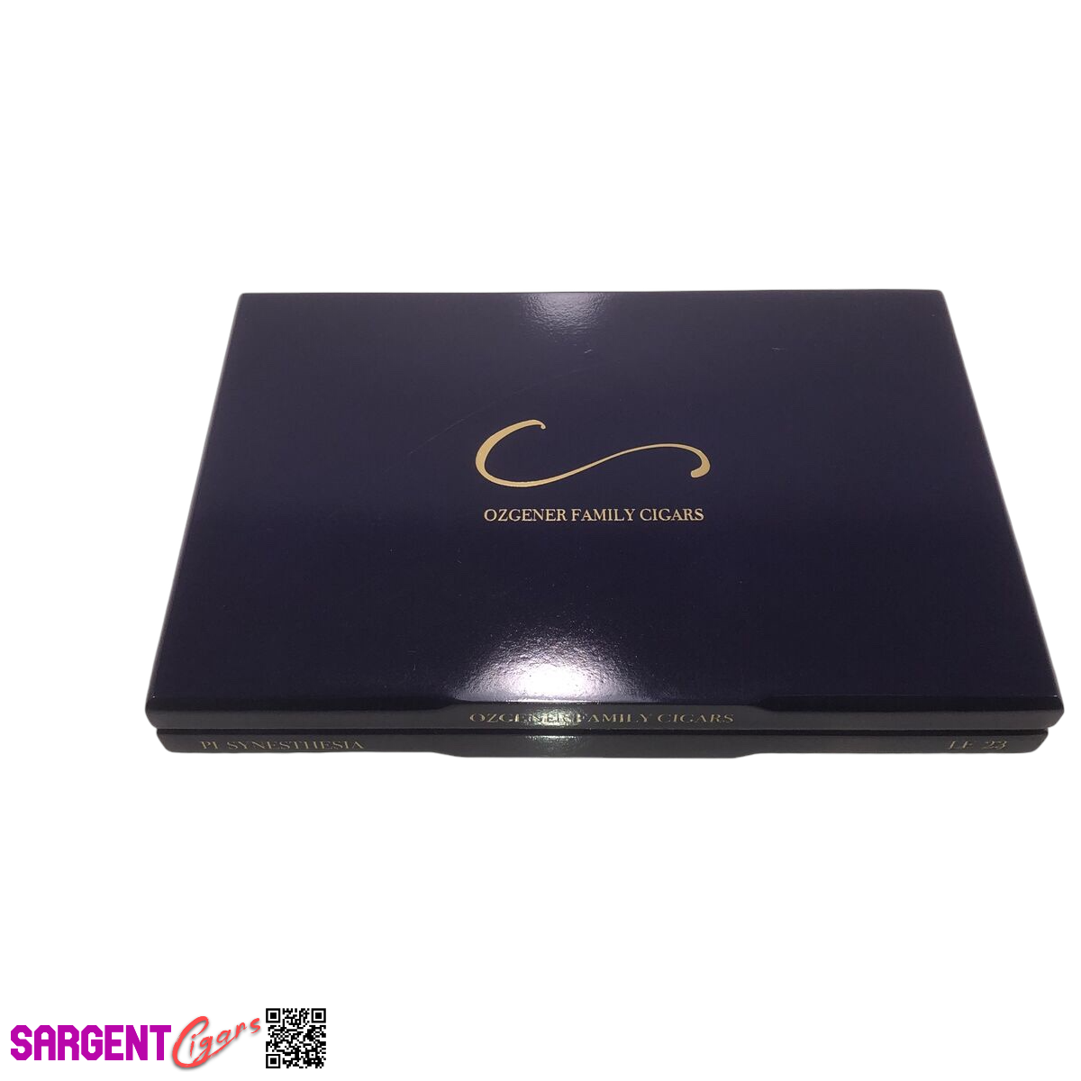 Ozgener Pi Synesthesia Empty Wooden Cigar Box 10.75x7.25x1.5