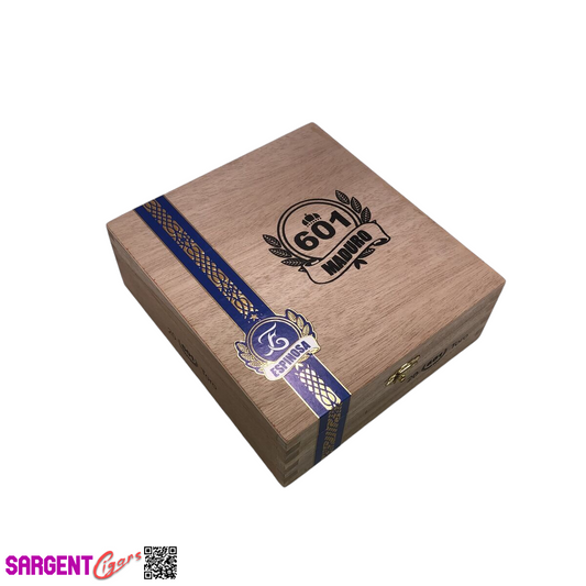Espinosa 601 Maduro Toro Empty Wooden Cigar Box 6.75x7.5x2.5