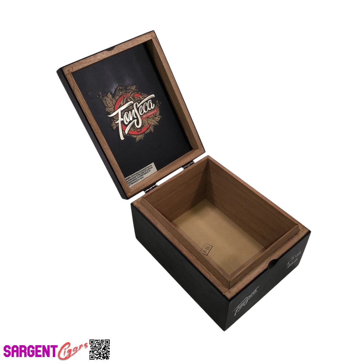 Fonseca Robusto Empty Wooden Cigar Box 5x6.5x3.75