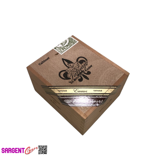 Tatuaje Cabinet Escasos N Empty Wooden Cigar Box 4.75x5.75x3.25