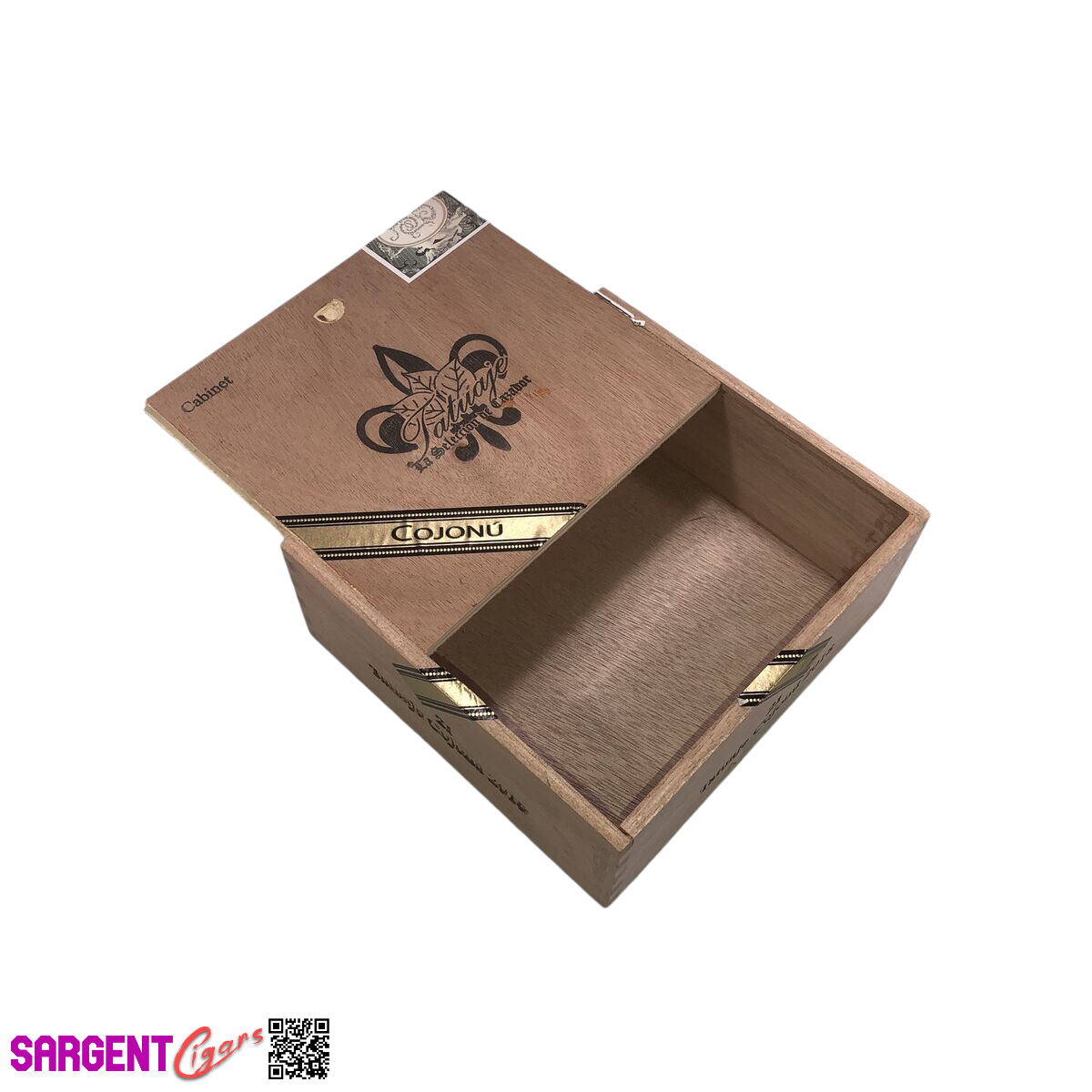 Tatuaje Cojonu 2018 Empty Wooden Cigar Box 6.75x6.25x2.75