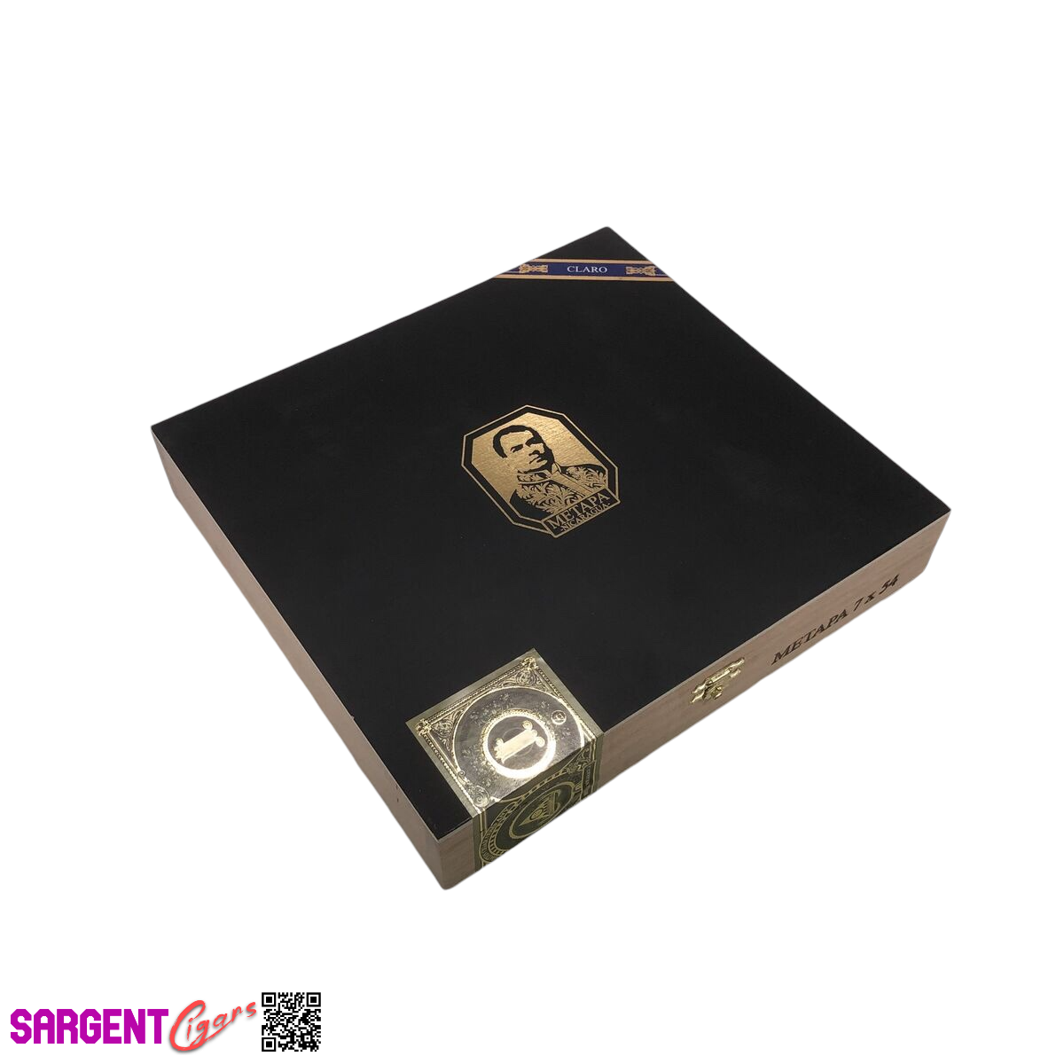 Foundation Metapa 54 Empty Wooden Cigar Box 9.75x9x1.75