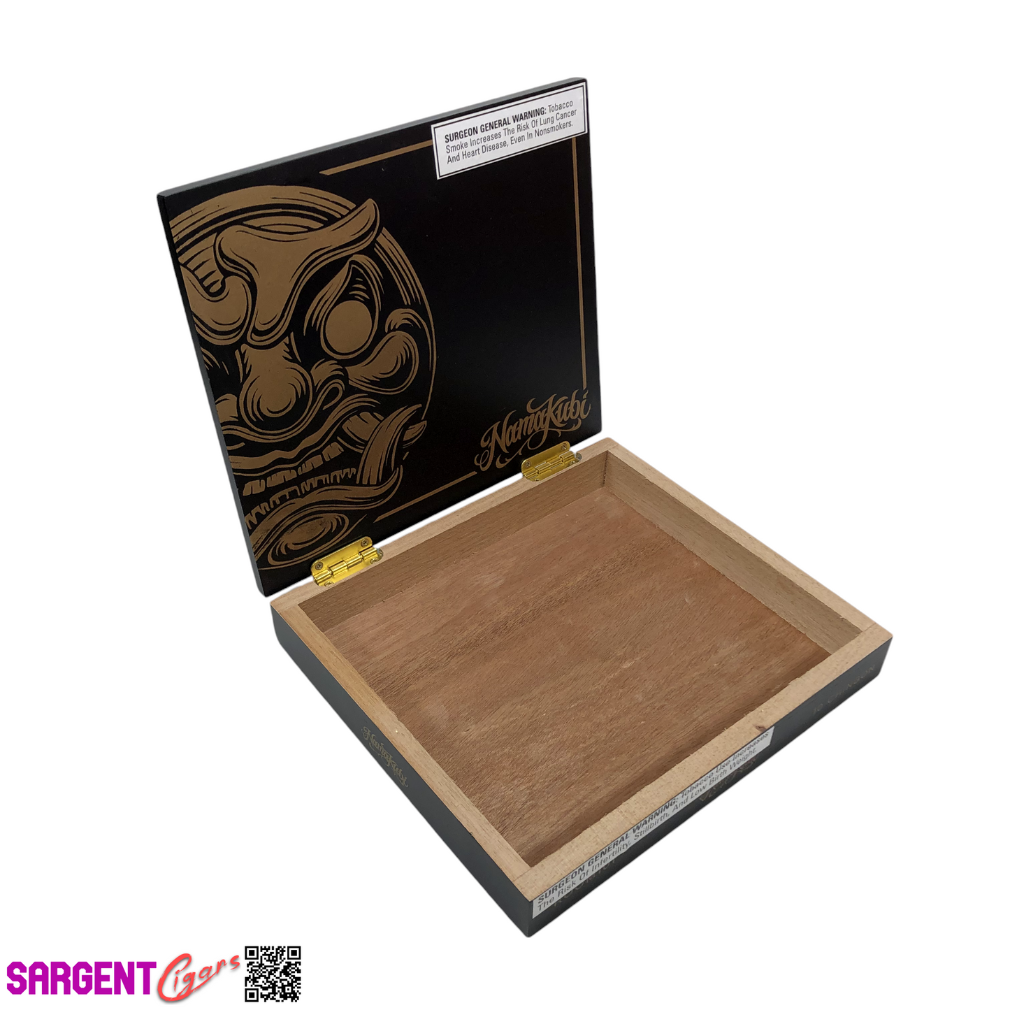 Room 101 Namakubi Empty Wooden Cigar Box 8.5x7.75x1.5