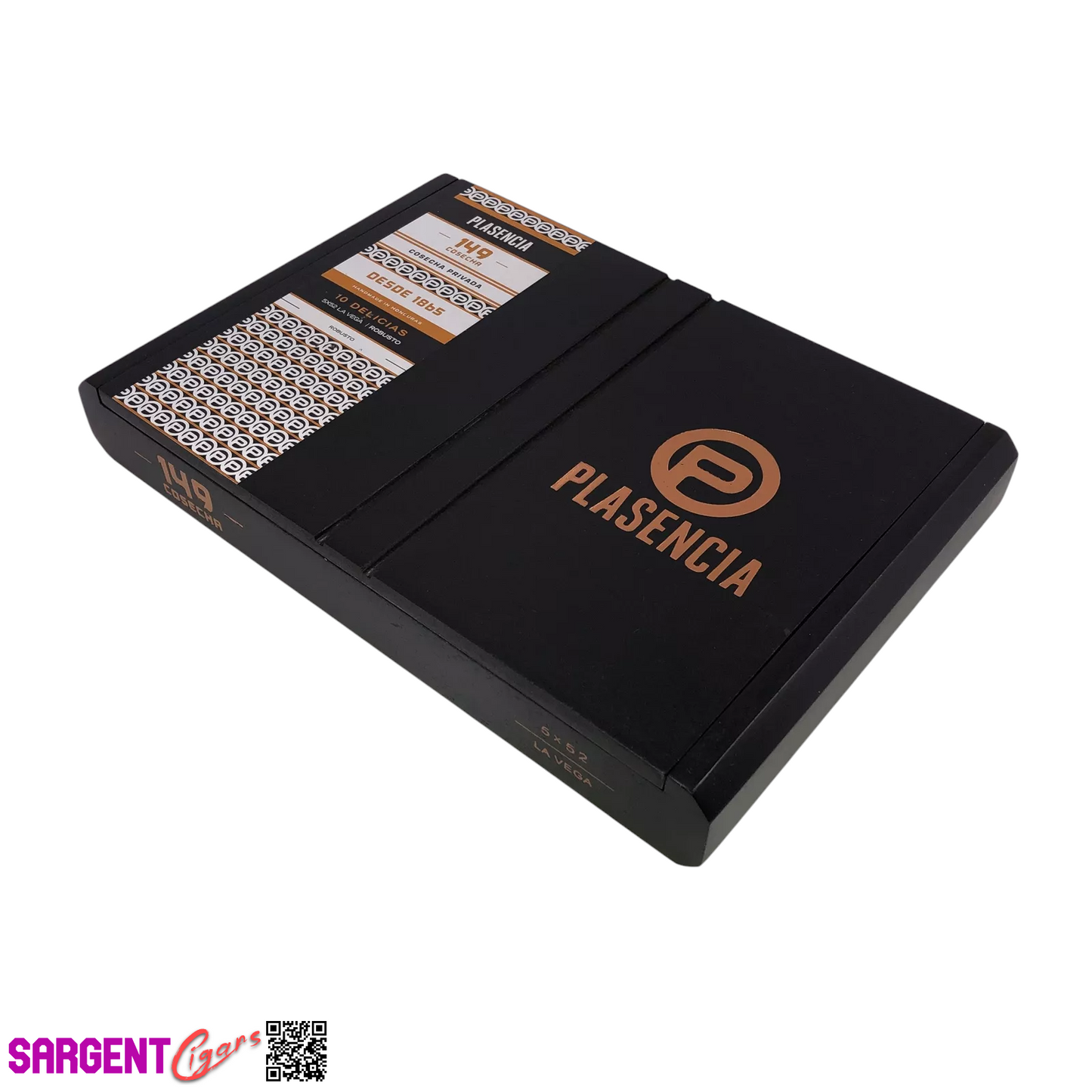 Plasencia 149 Cosecha Robusto Empty Wooden Cigar Box 9.25x6.5x1.25