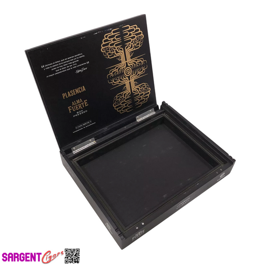 Plasencia Alma Fuerte Nestor Empty Wooden Cigar Box 10x8.25x1.5