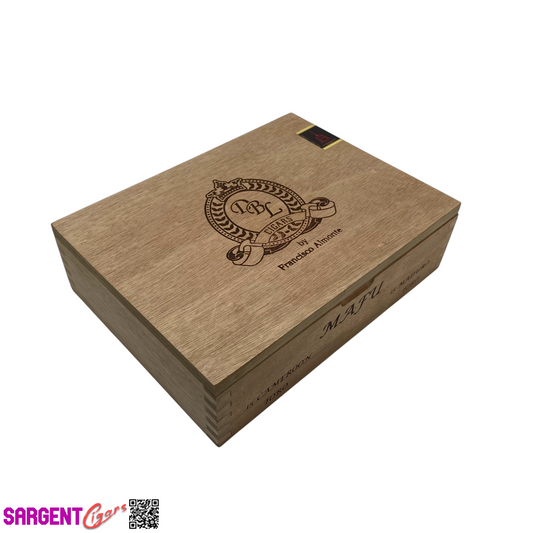 DBL MAFU Cameroon Toro Empty Wooden Cigar Box 9.25x7x2.75