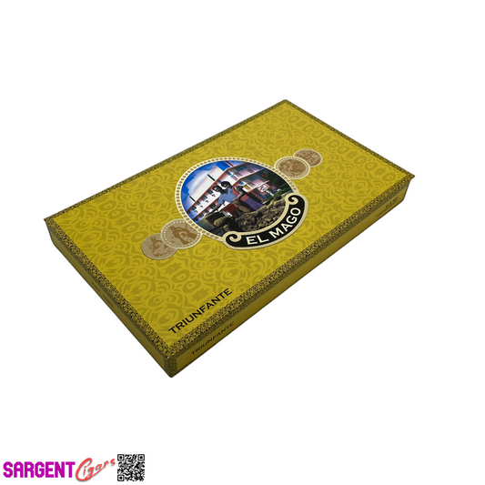 El Mago Triunfante Empty Cigar Box 11.5x6.75x1.25