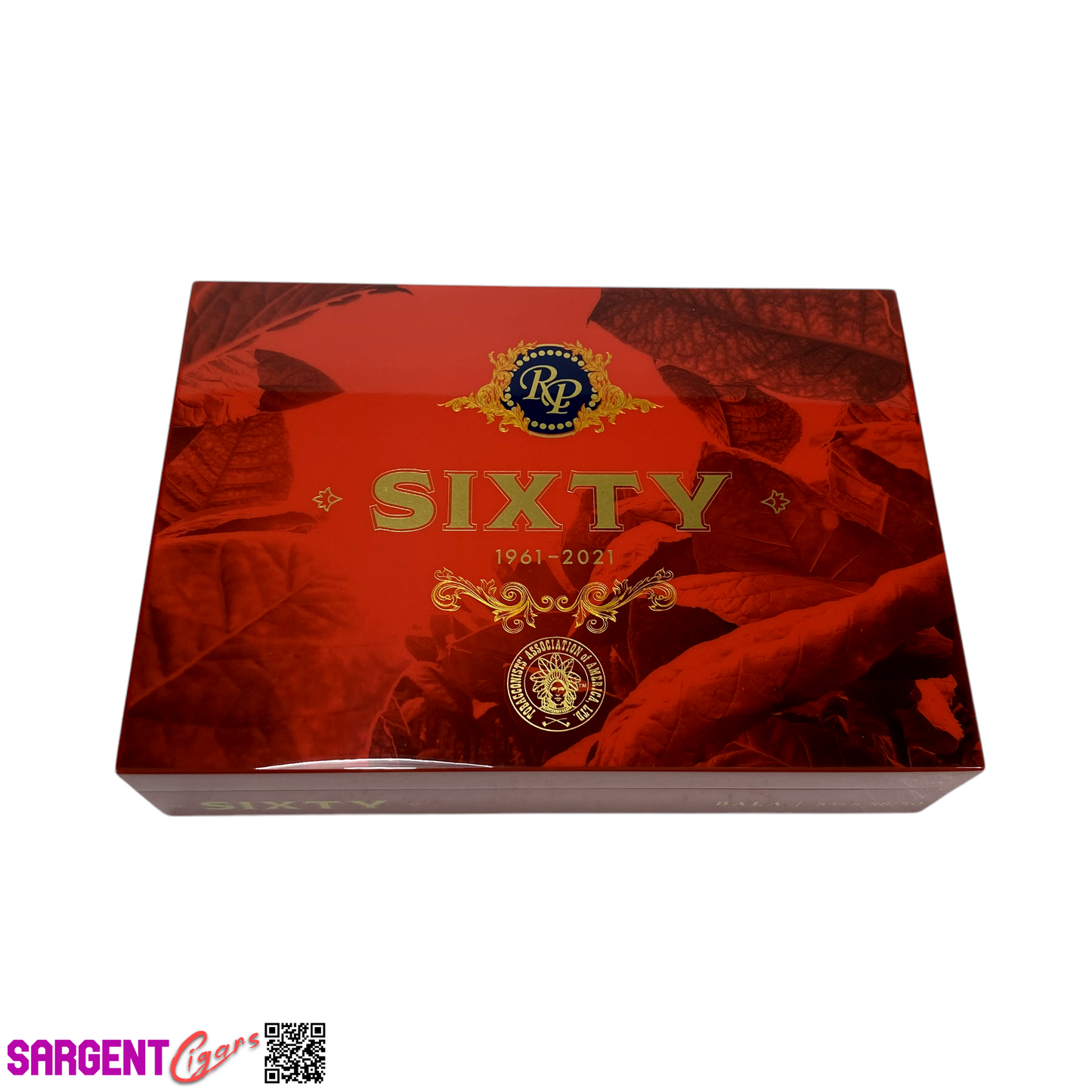 Rocky Patel Sixty Bala Empty Wooden Cigar Box 10x7x2.25