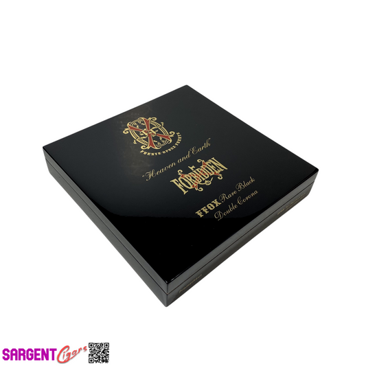 Arturo Fuente Opus X Forbidden X Double Corona Empty Wooden Cigar Box 9x9x1.75
