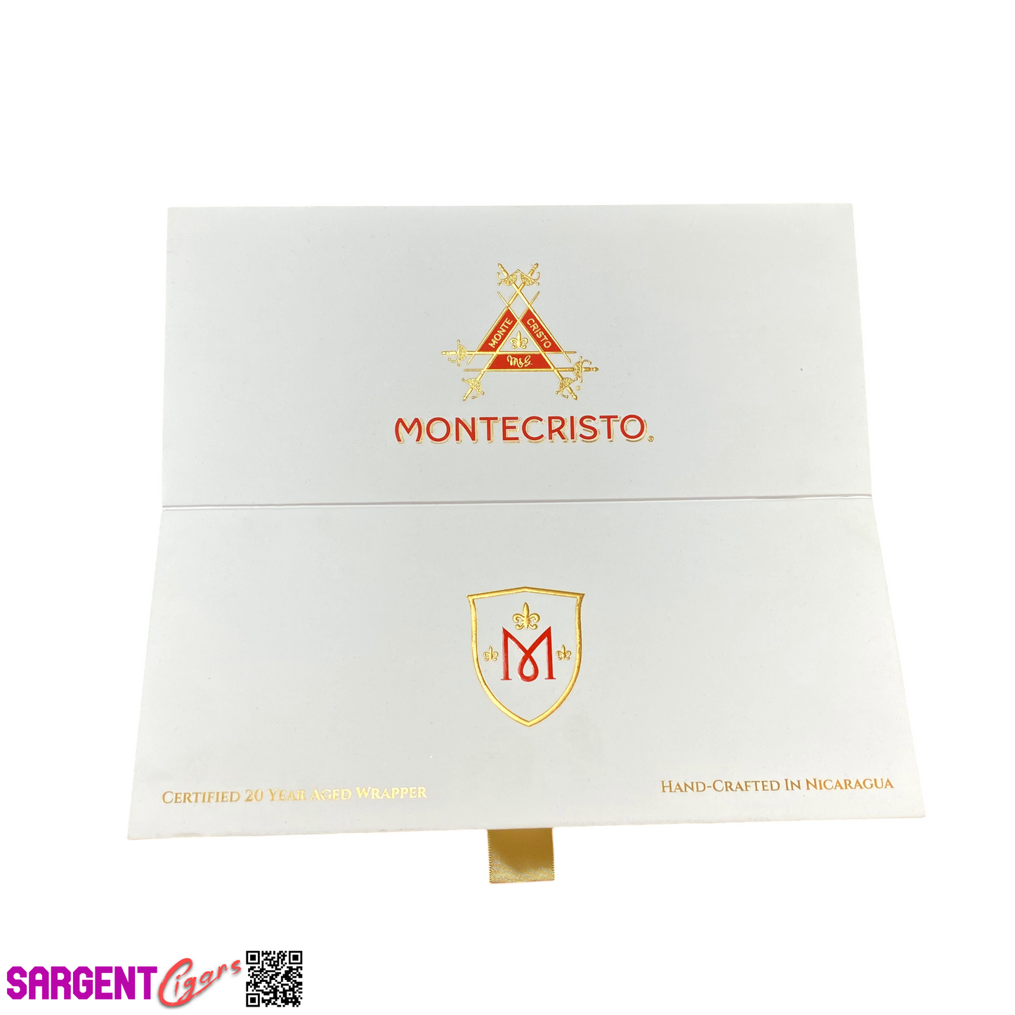 Montecristo M Toro Empty Cardboard Cigar Box 10.25x9x3.5