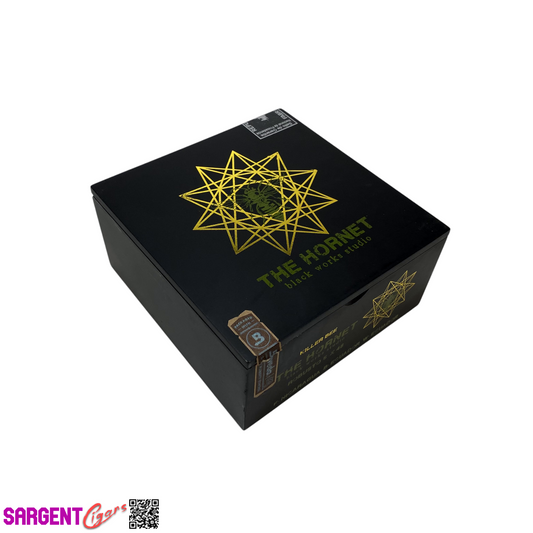 Killer Bee The Hornet Robusto Empty Wooden Cigar Box 6x6x3