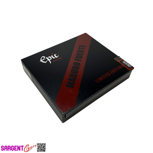 Epic Maduro Fuerte Empty Wooden Cigar Box 8.75x7.75x1.75