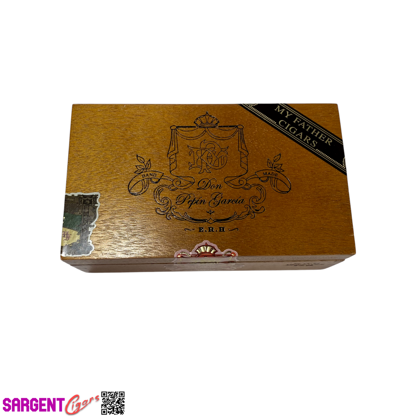 Don Pepin Garcia ERH Toro Empty Wooden Cigar Box 7x4x2.75