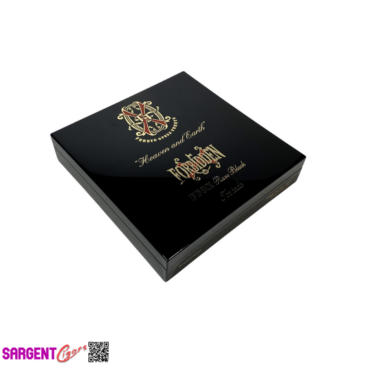 Arturo Fuente Opus X Forbidden Torpedo Empty Wooden Cigar Box 8x8.25x1.5 (1)