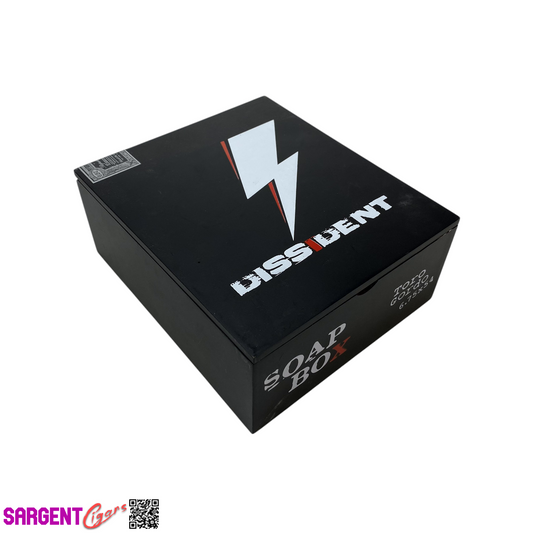 Dissident Soap Box Toro Gordo Empty Wooden Cigar Box 6.75x8x3