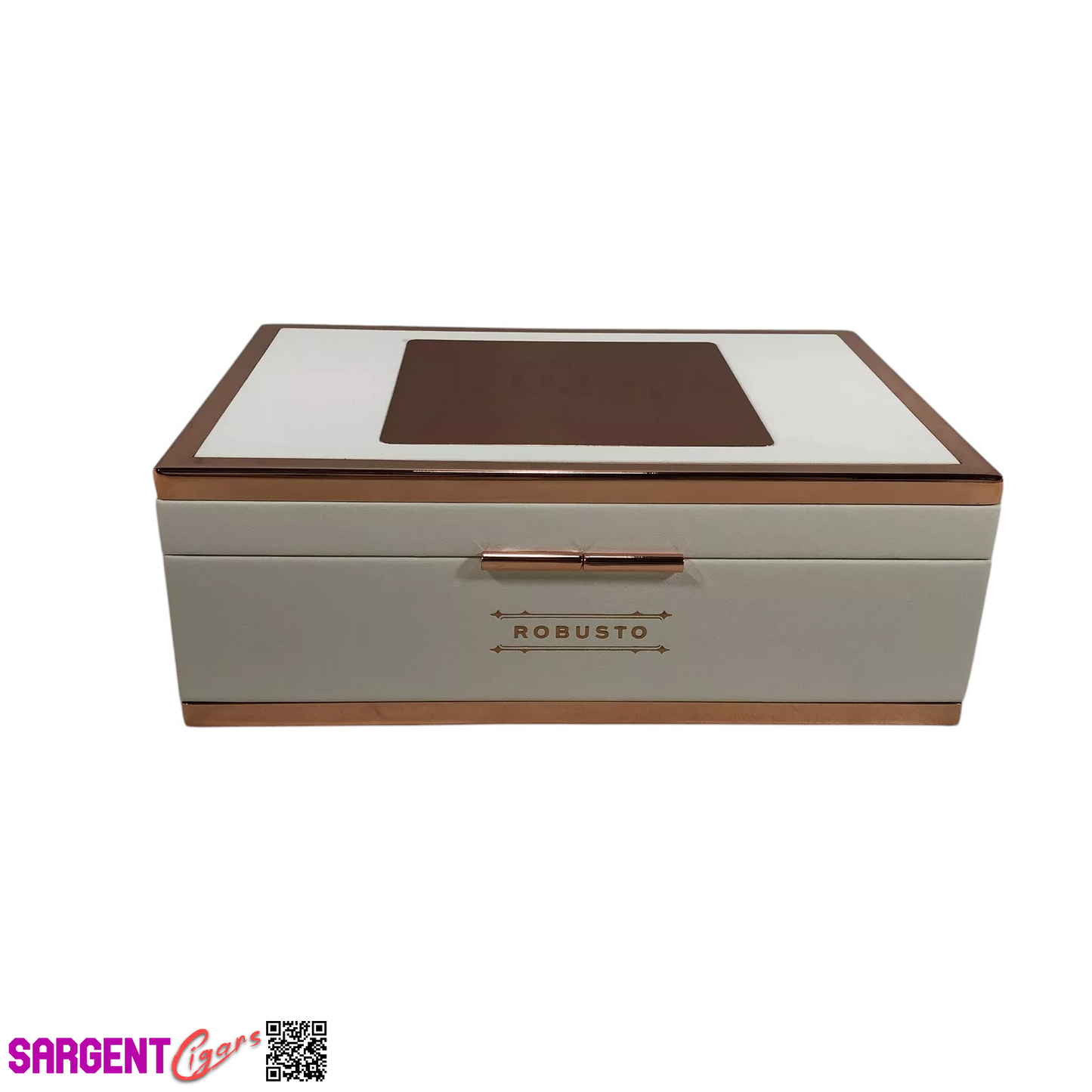 Rocky Patel White Label Robusto Empty Wooden Cigar Box 8.75x6x3.5