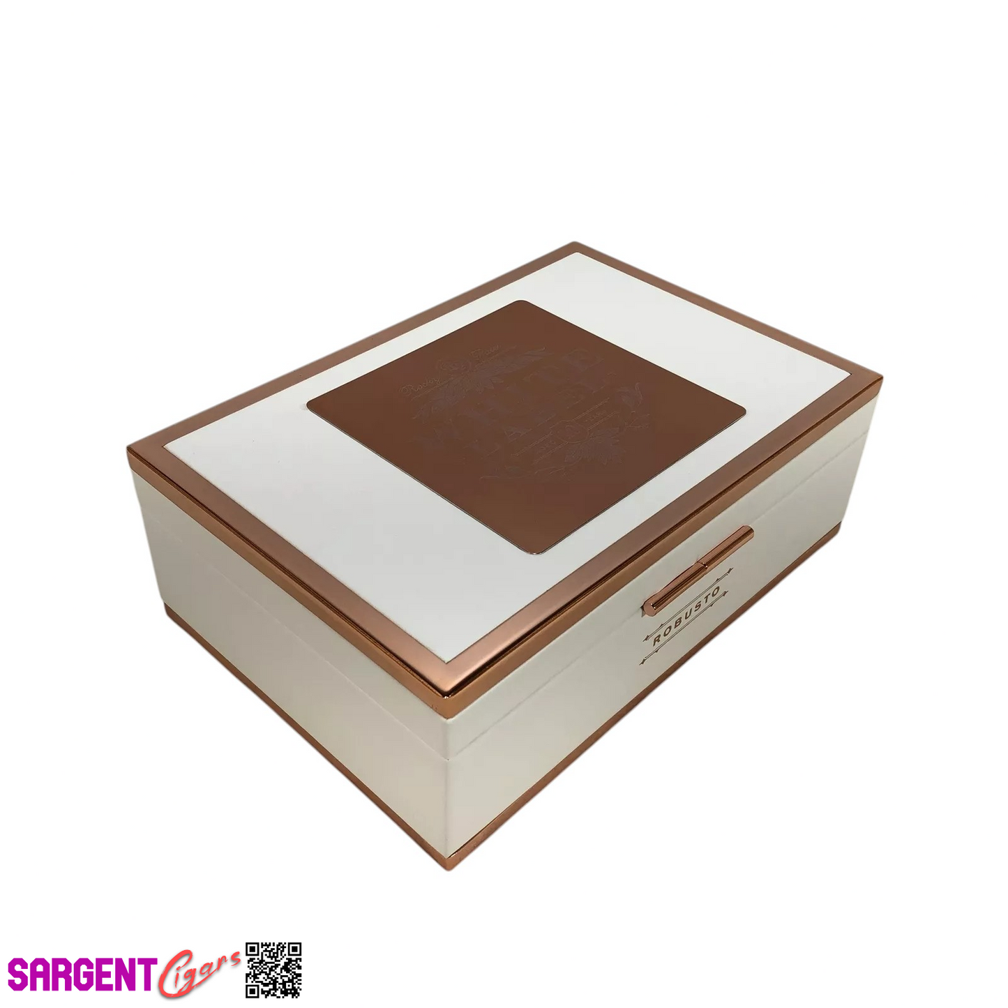 Rocky Patel White Label Robusto Empty Wooden Cigar Box 8.75x6x3.5