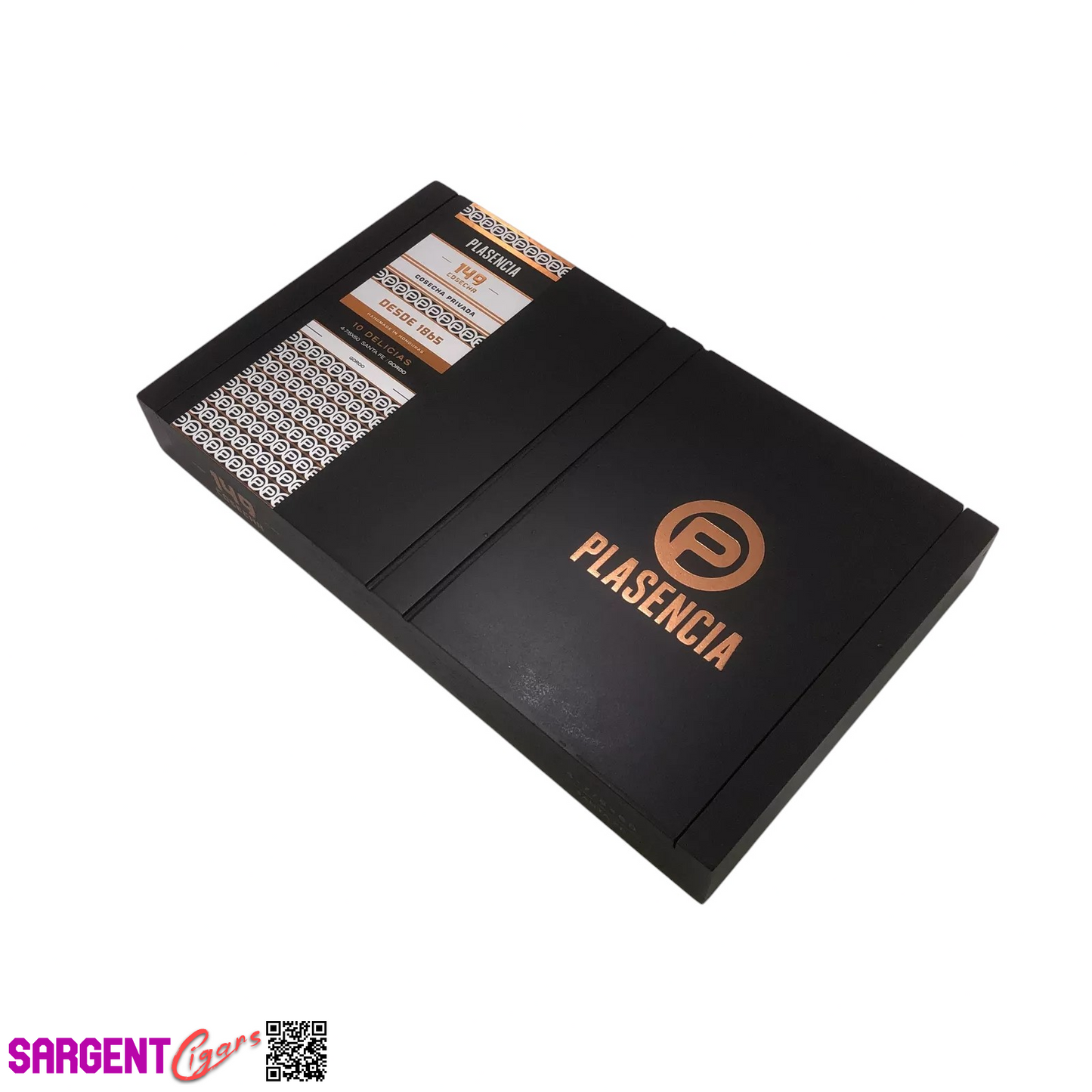 Plasencia 149 Cosecha Gordo Empty Wooden Cigar Box 10.5x6.25x1.25 (1)