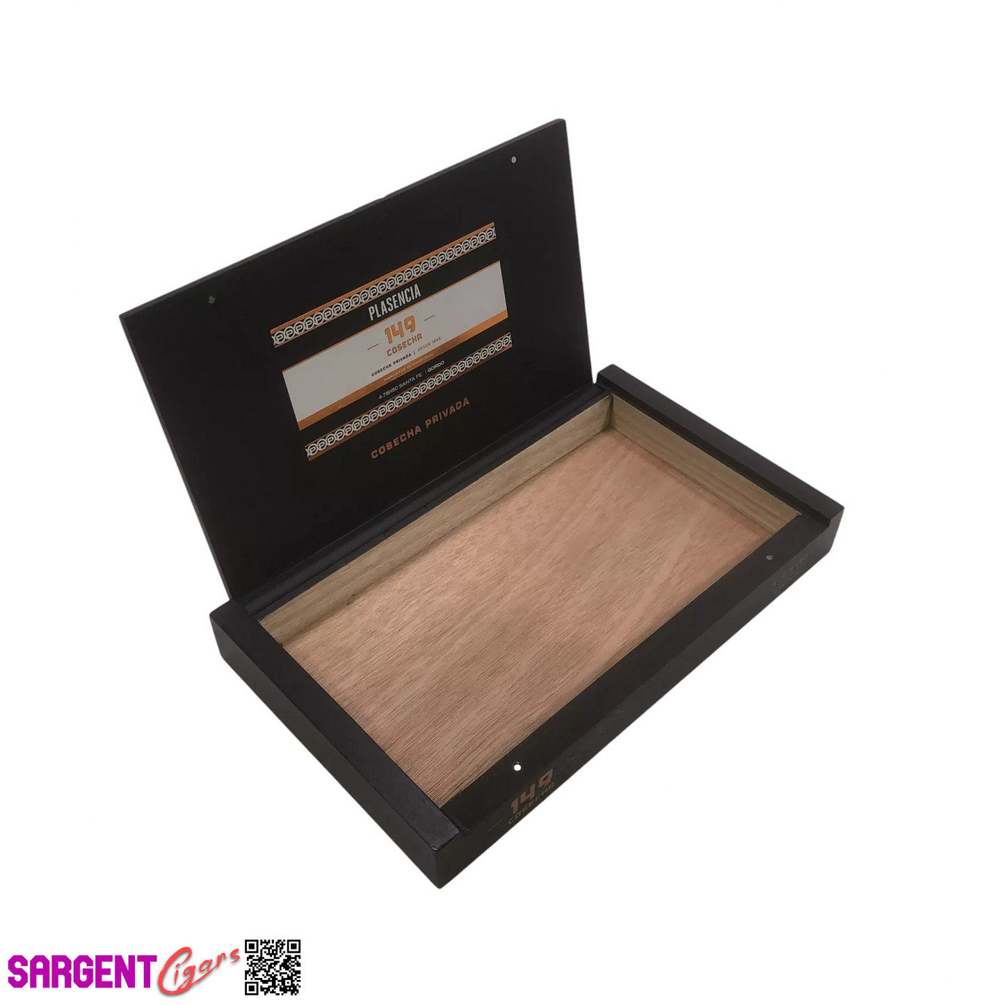 Plasencia 149 Cosecha Gordo Empty Wooden Cigar Box 10.5x6.25x1.25 (1)