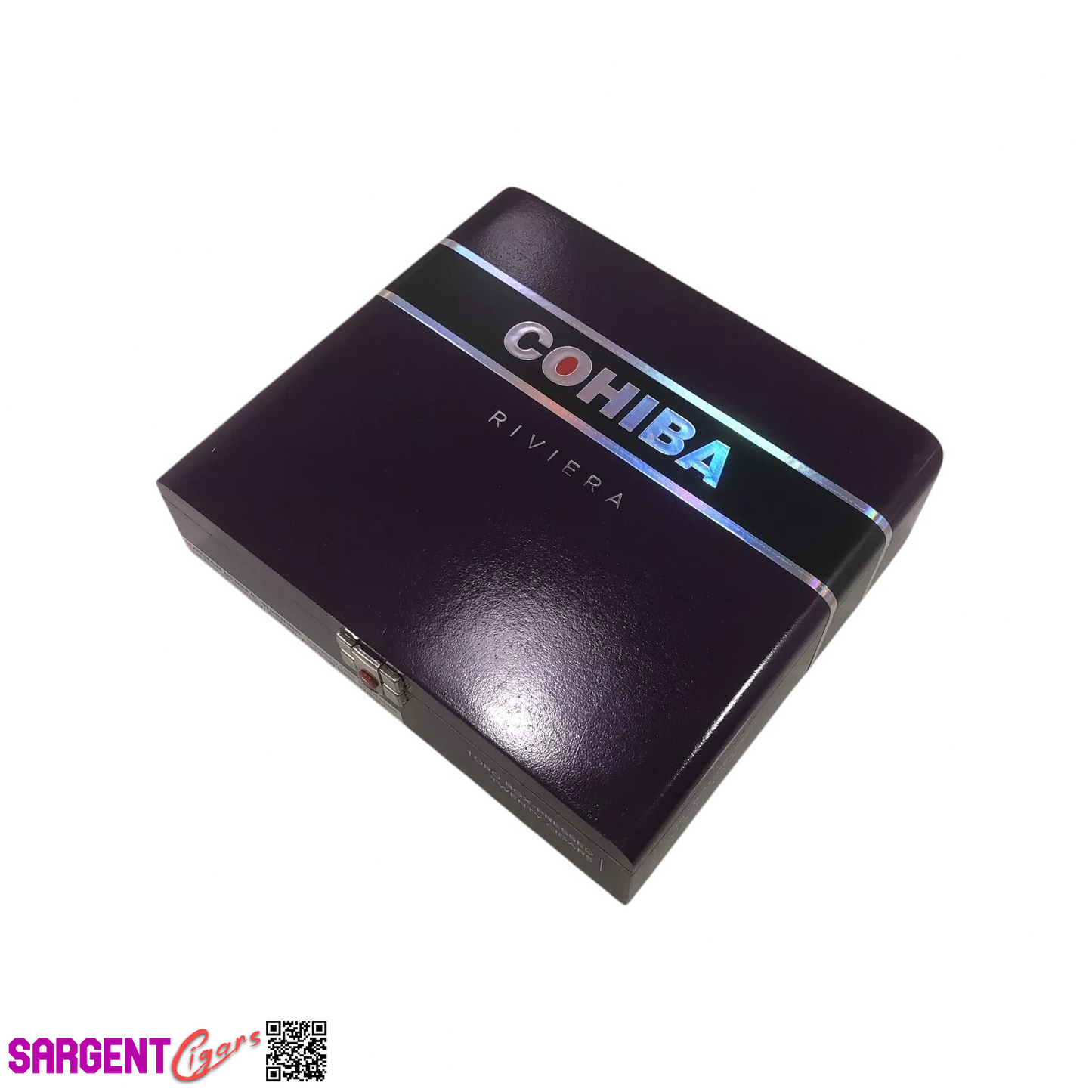 Cohiba Riviera Toro Empty Wooden Cigar Box 8.5x7.75x2.25