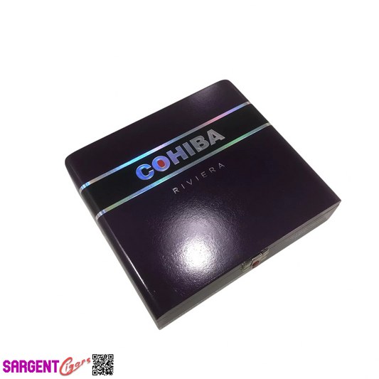 Cohiba Riviera Toro Empty Wooden Cigar Box 8.5x7.75x2.25