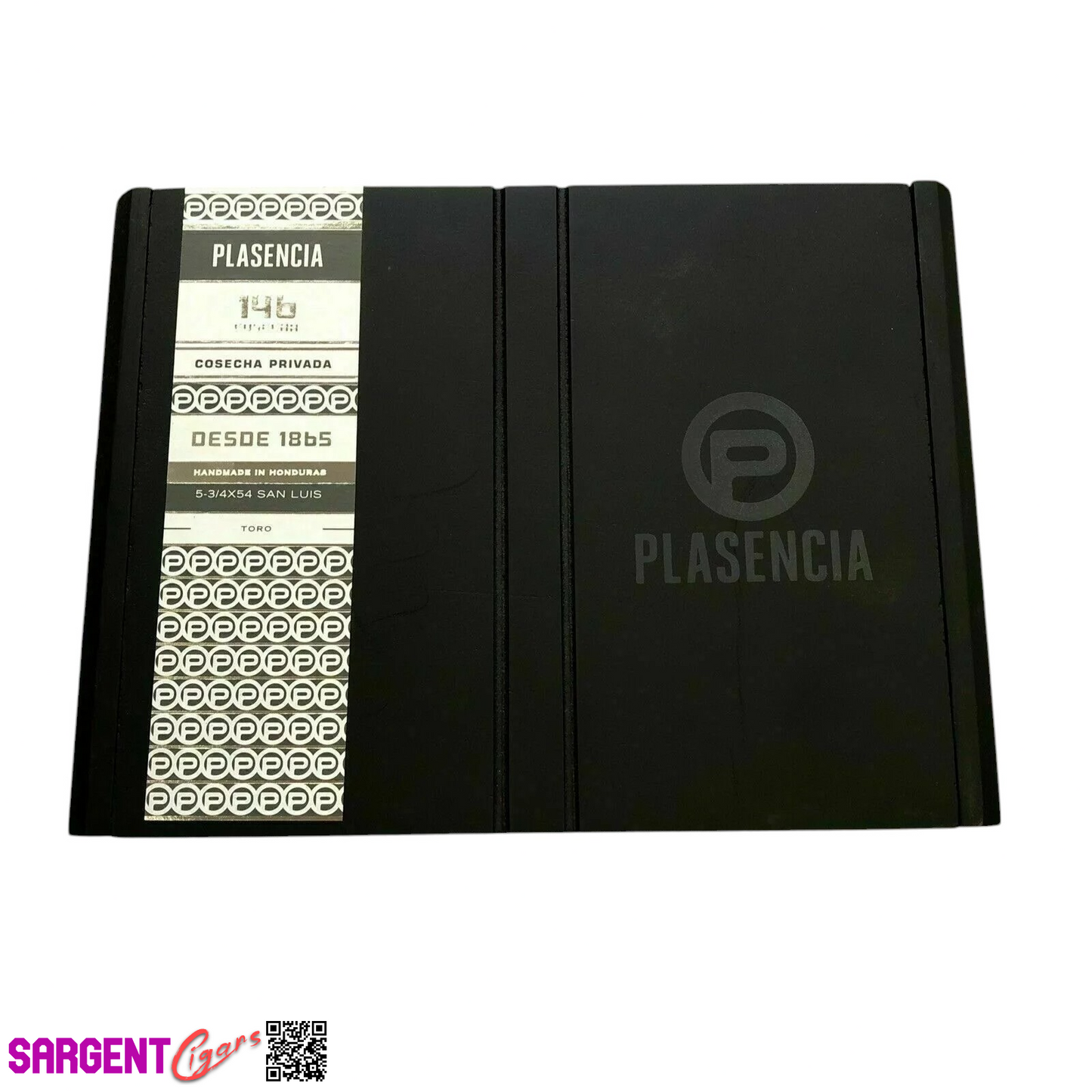 Plasencia 146 Cosecha Gordo Empty Wooden Cigar Box 10.25x7.5x1.5