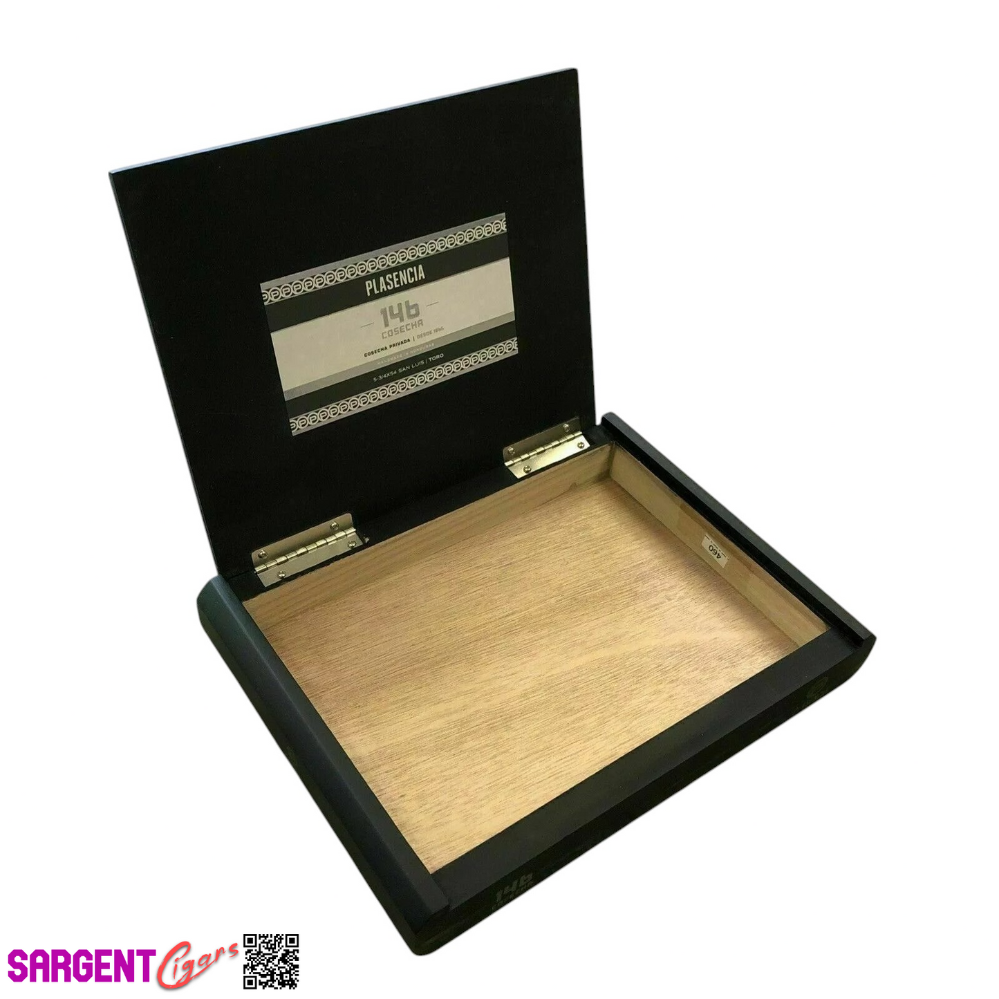 Plasencia 146 Cosecha Gordo Empty Wooden Cigar Box 10.25x7.5x1.5