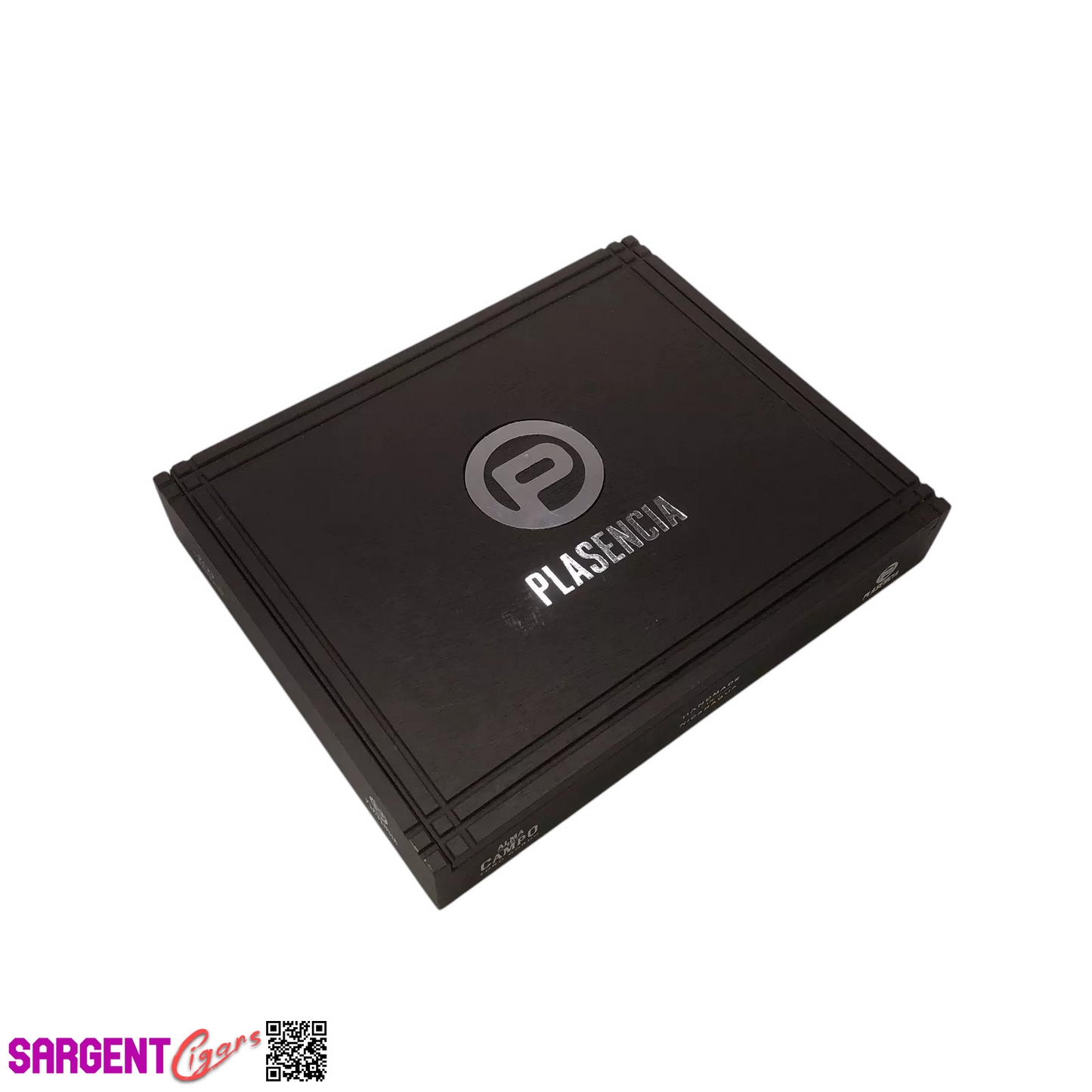 Plasencia Alma Del Campo Sendero Brown Empty Wooden Cigar Box 10x8.25x1.5