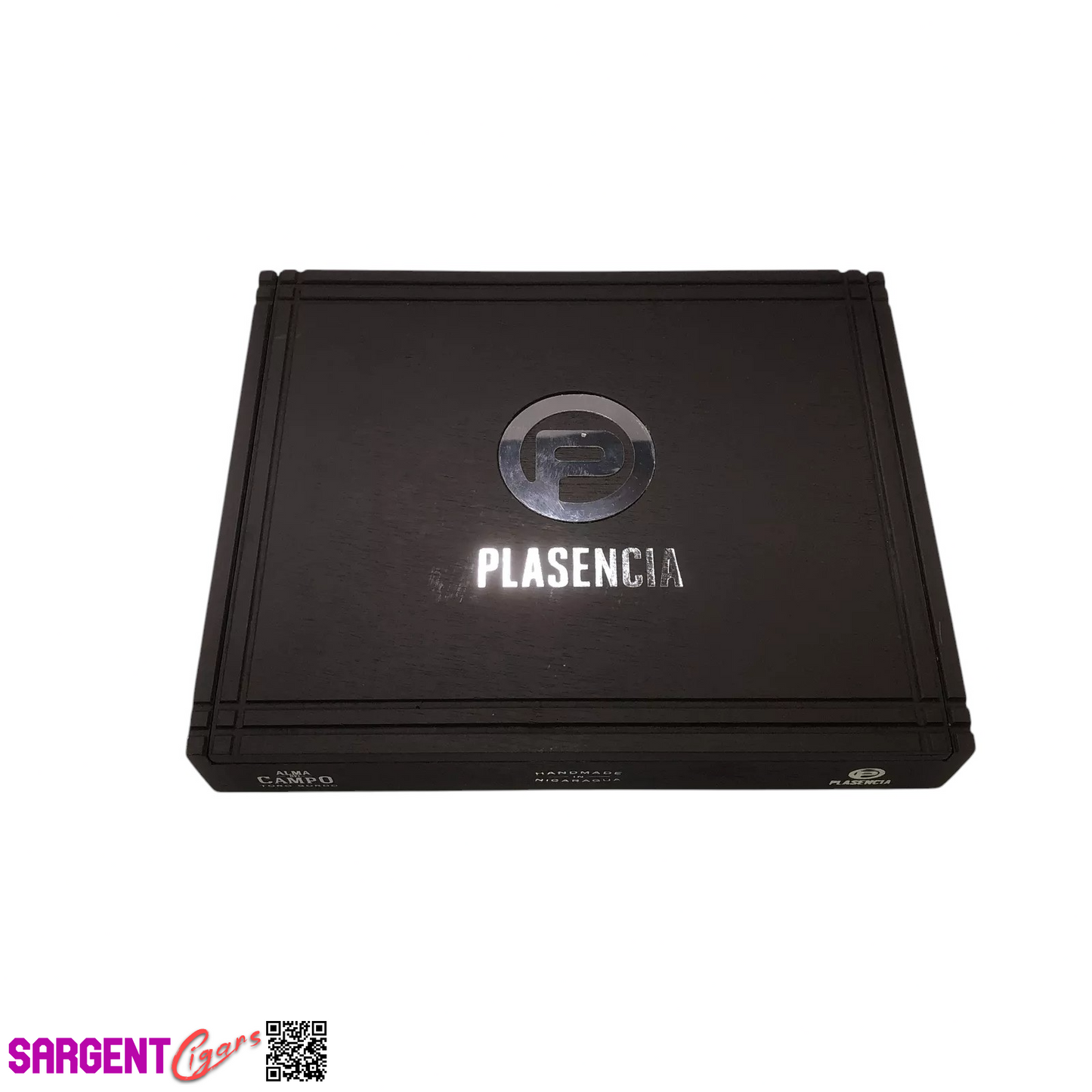 Plasencia Alma Del Campo Sendero Brown Empty Wooden Cigar Box 10x8.25x1.5