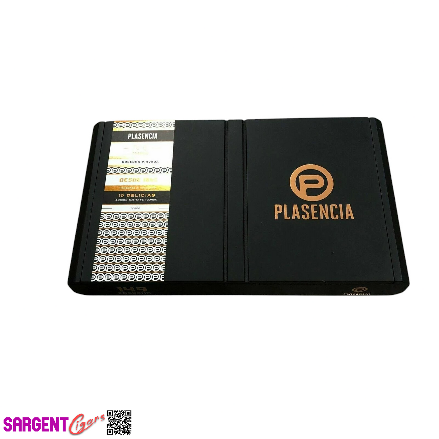 Plasencia 149 Cosecha Gordo Empty Wooden Cigar Box 10.5x6.25x1