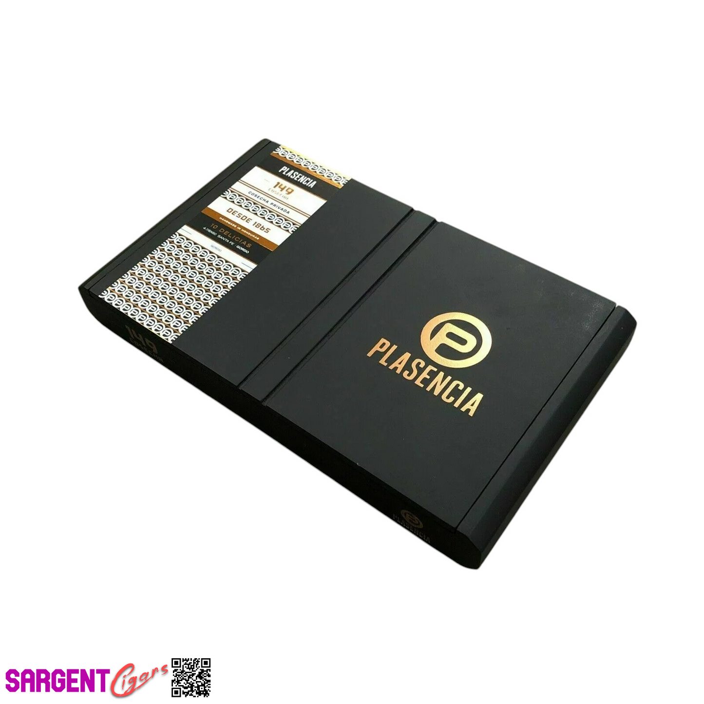 Plasencia 149 Cosecha Gordo Empty Wooden Cigar Box 10.5x6.25x1