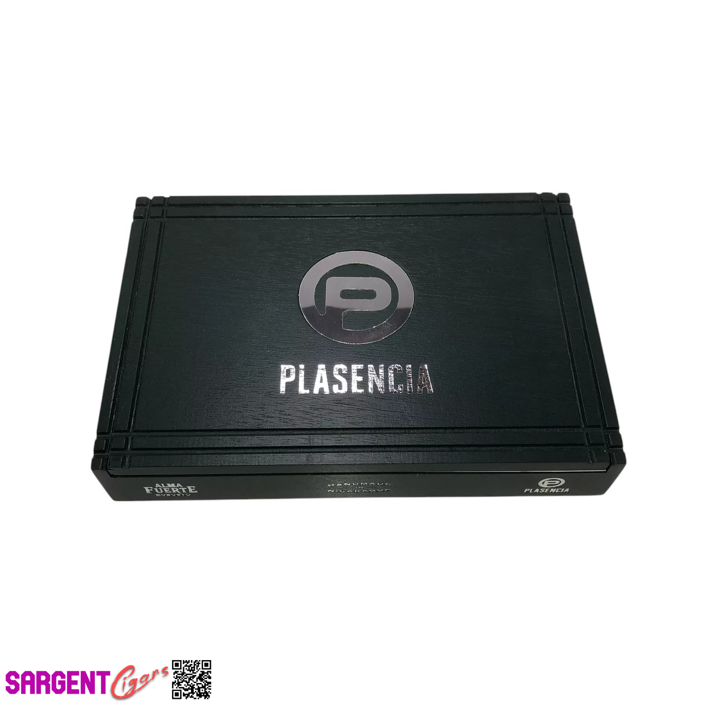 Plasencia Alma Fuerte Robusto Empty Wooden Cigar Box 9.5x6.25x1.5