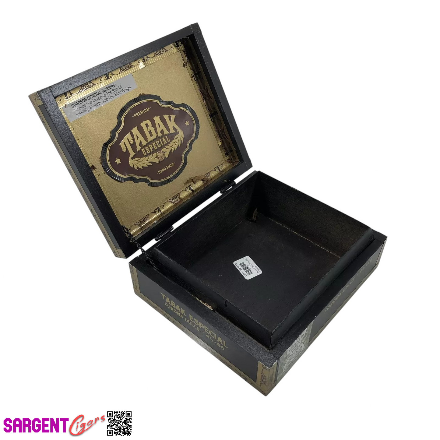 Tabak Especial Corona Empty Wooden Cigar Box 8x7x3