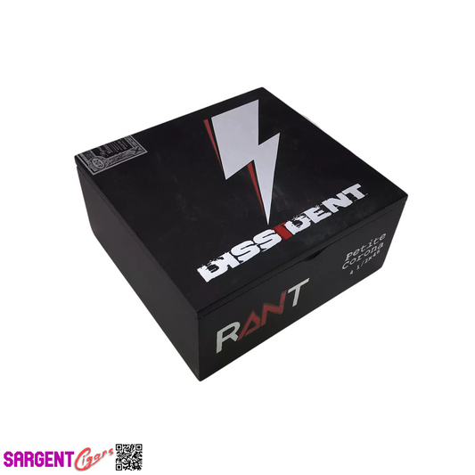 Dissident Rant Empty Wooden Cigar Box 6x5.5x2.75