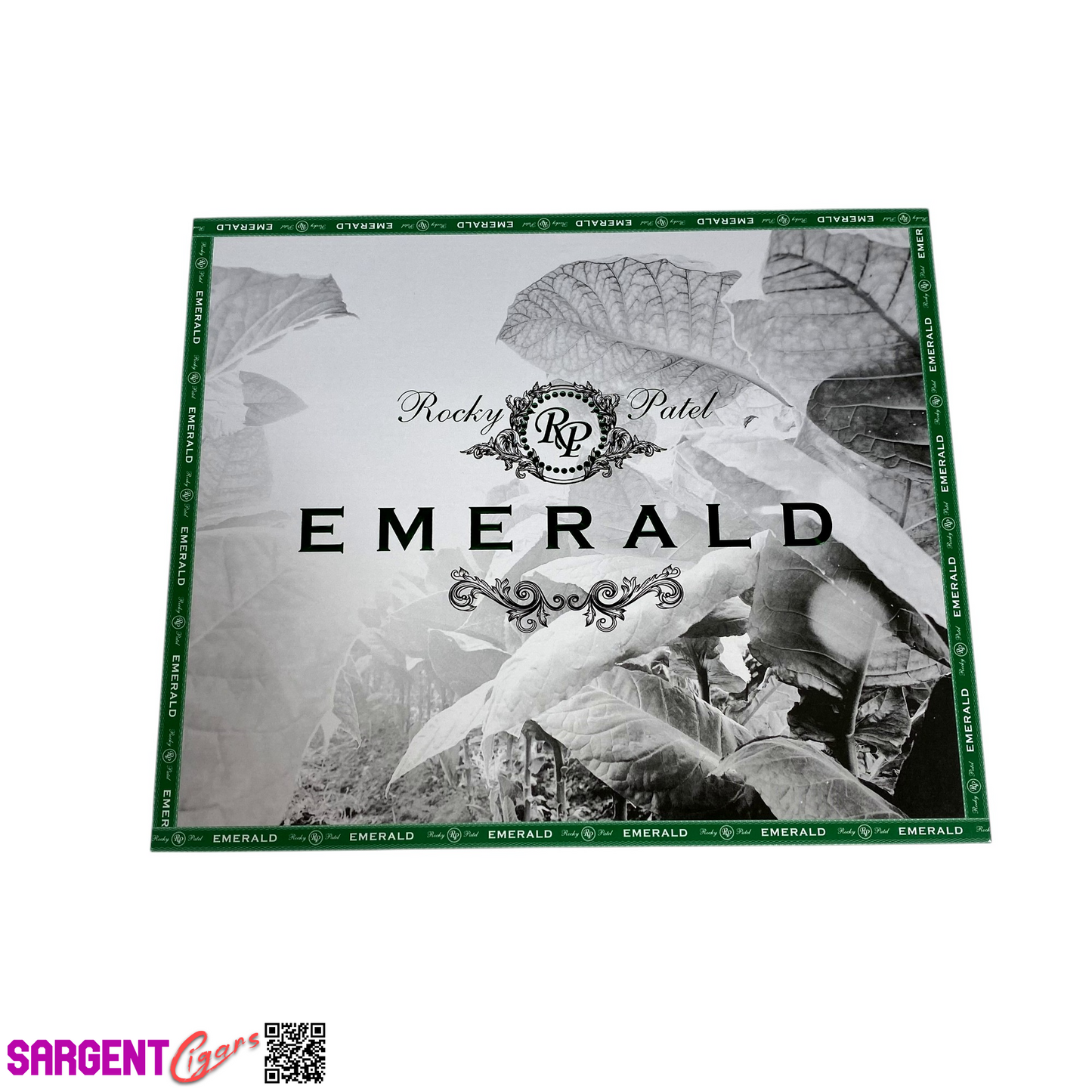 Rocky Patel Emerald Toro Empty Wooden Cigar Box 9.25x7.75x2