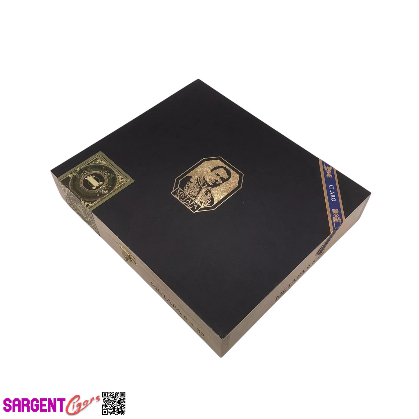 Foundation Metapa 52 Empty Wooden Cigar Box 9.25x8x1.75